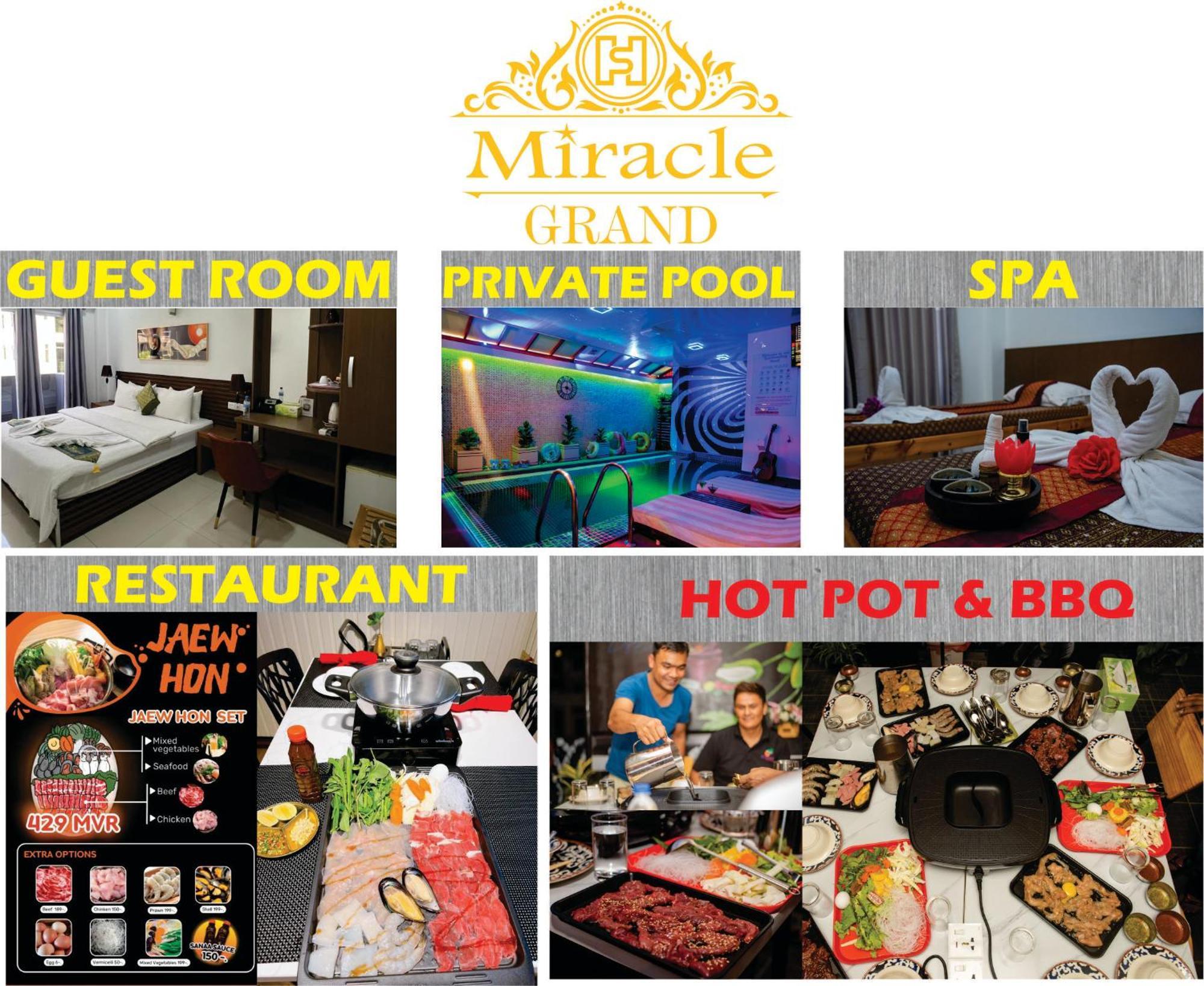 Hotel Hs Miracle Grand à Hulhumalé Extérieur photo